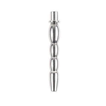 BEWISH Harnröhren Dilatatoren Ø 9,50mm Edelstahl für Männer Hohl Dilatatoren Penis Plug Set Harnröhrensonden Sounding Plug mi
