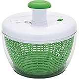 Farberware Easy to use pro Pump Spinner with Bowl, Colander and Built in draining System for Fresh, Crisp, Clean Salad and Pr