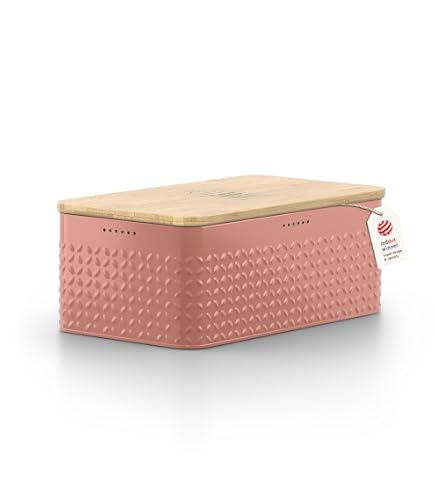 Amazon.com: Alessi BG03 R Mattina Bread box in steel coloured with