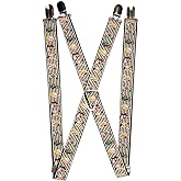 Buckle-Down Buckle-Down Suspender - Pin Up Accessory, Pin Up, One Size