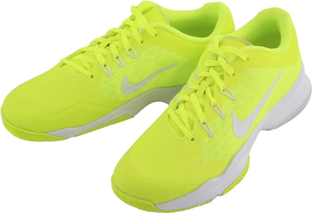 nike tennis shoes green