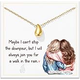 Quietsun Valentines Day Gifts for Her Best Friend Friendship Women Gift Ideas Bestie Birthday Gifts Girls Unique Gold Necklace Jewelry Sentimental BFF Badass Gift Female Long Distance Easter Christmas