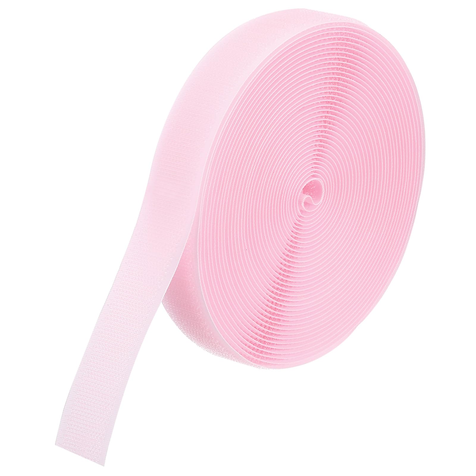 PATIKIL 26.25 Feet Carpet Marker Strips, 10 Rolls Nylon Carpet Strips Spots Hook Tape for Classroom Floor Decoration Teacher Education Social Distance, Pink