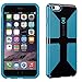 Speck Products CandyShell Grip Carrying Case for iPhone 6 Plus - Retail Packaging - Black/Jay Blue