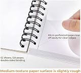 Ohuhu Mixed Media Sketchbook 200gsm 124 Pages 7x10 Spiral Bound view 4