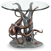 SPI Aluminum Octopus and Seagrass End Table