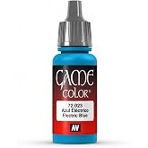 Vallejo Game Color Electric Blue Paint, 17ml