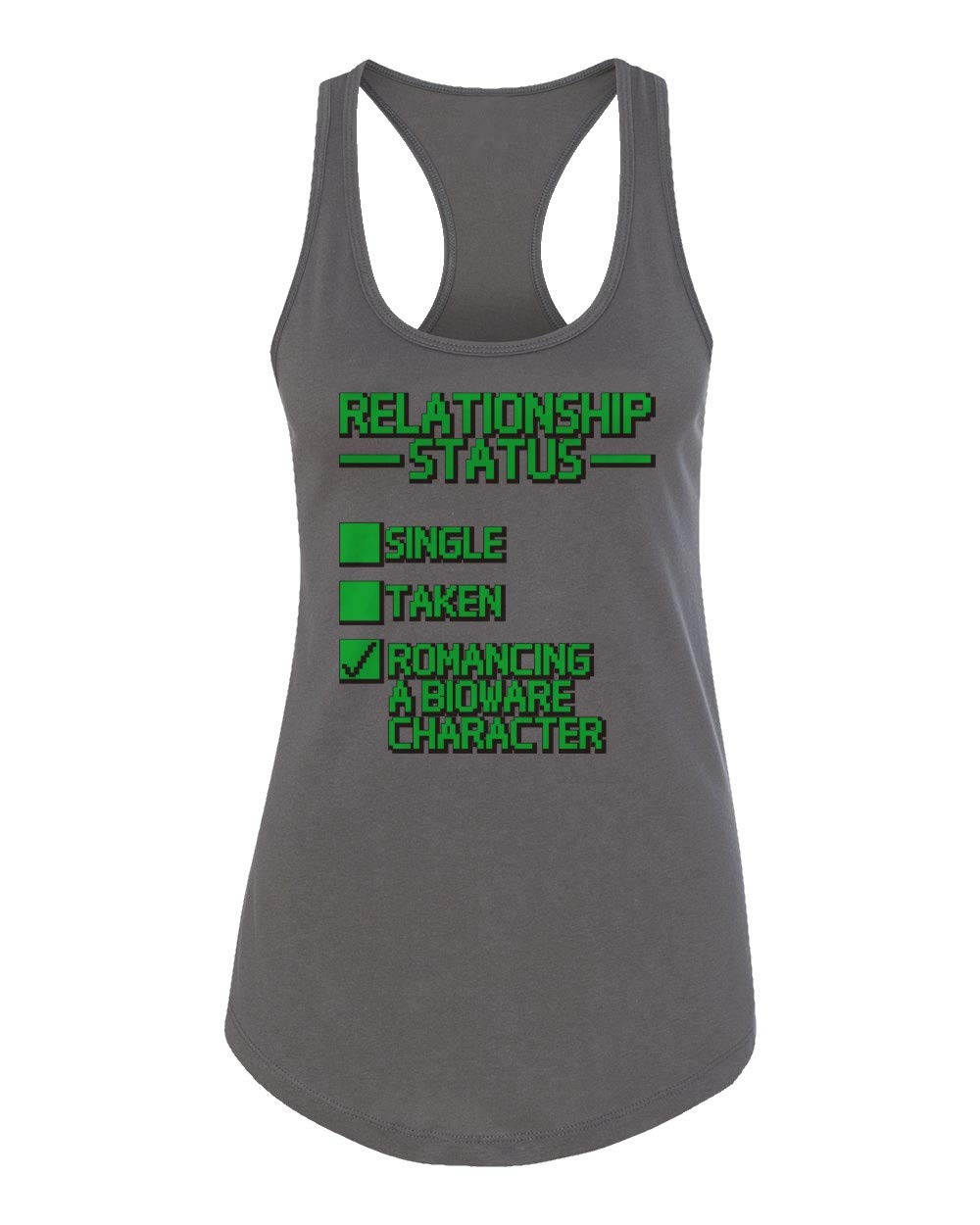  Relationship Status Video Gamer Rpg Racerback Tank Top Shirts