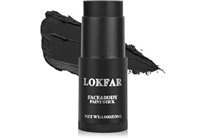 DATANSUN Black Face Paint, Cream-based Body Paint Stick【Larger Capacity】【High Pigment】【Long Lasting】Professional Paint Makeup Product For Halloween/Masquerade/Cosplay/Movie Makeup, 1.06 Oz/30g