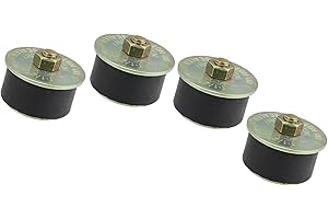 Hihaha Automotive Rubber Freeze Plug Rubber Expansion Plug/Rear for Car/Durable Fit Hole Size 1-1/2" to 1-5/8" 38mm-41mm / 4p