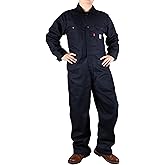 BOCOMAL FR Coverall High Visibility 6oz Lightweight Rip-Stop Flame Resistant/Fire Retardant High Vis Coveralls