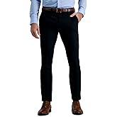 Louis Raphael Mens Skinny Fit Premium Stretch Gabardine Dress Pant