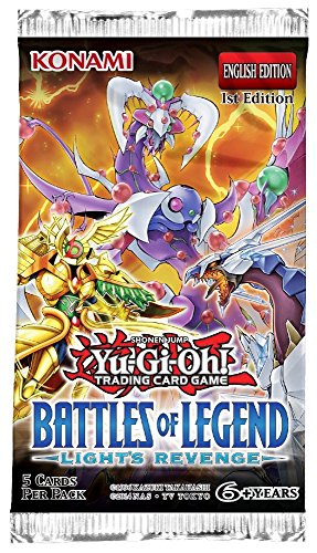 Yu-Gi-Oh! Battles of Legend Light's Revenge Booster Pack Sealed (5 Cards)