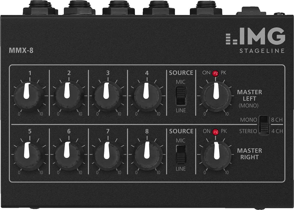 Monacor MMX-8 Microphone Mixer