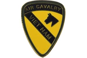 HMC 1ST AIR CAVALRY AIRMOBILE VIETNAM PIN OR HAT PIN - Size 1" - VETERAN OWNED BUSINESS