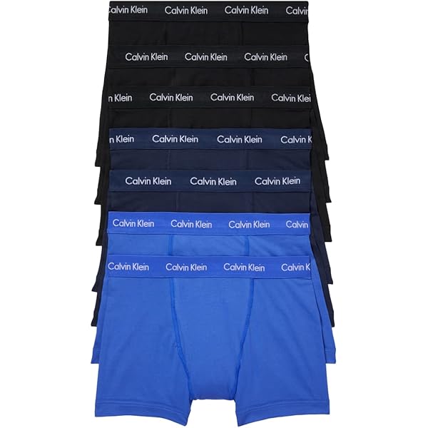 ◆ ◆ Men's Icon Cotton Stretch 2PK Trunk Amazon.com: Calvin Klein Men's Cotton Stretch 5-Pack Trunk