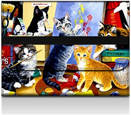 ColorfulCase® 13" 13.3" inch MacBook Air/ MacBook Pro with Retina Felt Sleeve Case Cover Carrying Protector Case Bag,Fit for ThinkPad Yoga 12 3 Pro/ASUS Chromebook C201 C201PA X205TA C720/Samsung Series 7 Chromebook 11/Lenovo S21e- Many Cats sz13-63799