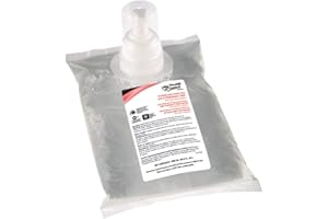 Kutol Health Guard 68610 Foaming Luxury Hand Soap D&FF, 1000 mL Refill Bag, Clear with No Fragrance (Pack of 4)