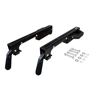 POWERTEC MT4000MBA Miter Saw Stand Mounting Bracket Assembly, 2PK