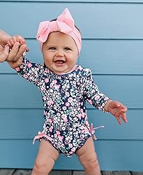 RuffleButts Baby Girls UPF 50+ Sun Protection