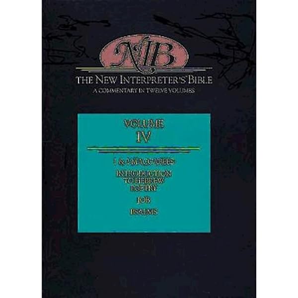 New Interpreter's Bible Volume I: General & Old Testament Articles