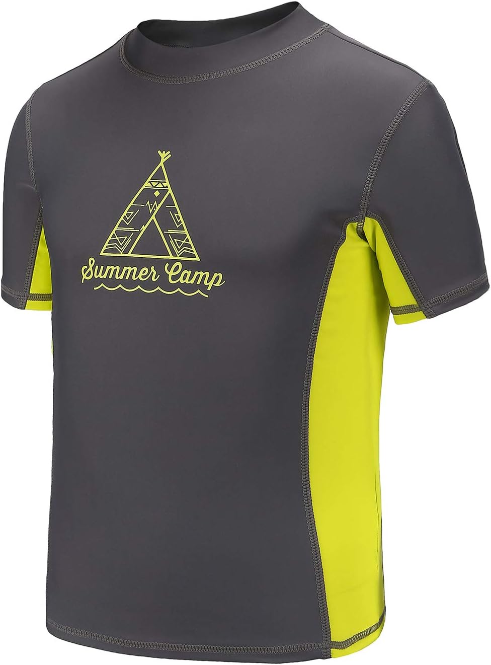 HowJoJoBoys Short Sleeve Rash Guard Shirts Swim Shirt UPF 50+