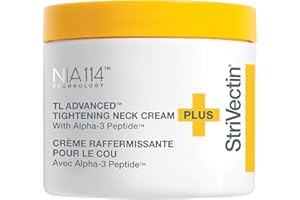 StriVectin Tighten & Lift Advanced Neck Cream PLUS with Alpha-3 Peptides for Neck & Décolleté, Smoothing Look of Wrinkles & Fine Lines, Improves Crepey Skin & Vertical Lines, for Soft Smooth Skin