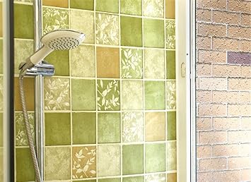 Amazon Com Wall Stickers For Bedroom Foil Tile Stickers Wall