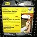 M-D Building Products 68676 Highly Durable Silicone Rubber Gasket Seal for Doors and Windows, Flexible in Extreme Temperatures, Ideal for Indoor and Outdoor Use, No Hardware Required (White) (20 ft)
