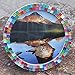 200Pcs/200g Mosaic Tiles Decoration Crafts 10MM Rectangle Mixed Color Glass