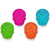 Genuine Fred SWEET SPIRITS Day of the Dead Cookie Cutter/Stampers, Set of 4
