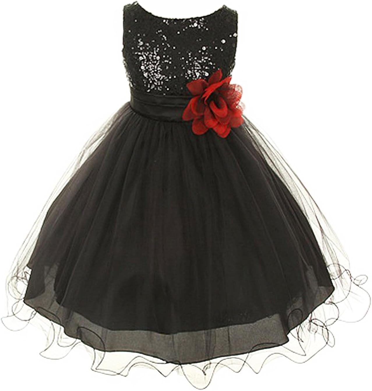 baby frock black
