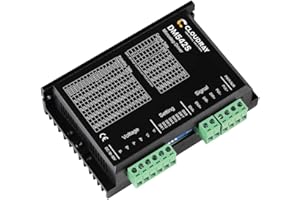 Cloudray 2-Phase Stepper Motor Driver DM542S 1.0-5.0A 24-48VDC 1/128 Micro-step Resolutions for CNC Nema 17, 23, 24 and 34 Stepper Motor For CNC Engraver