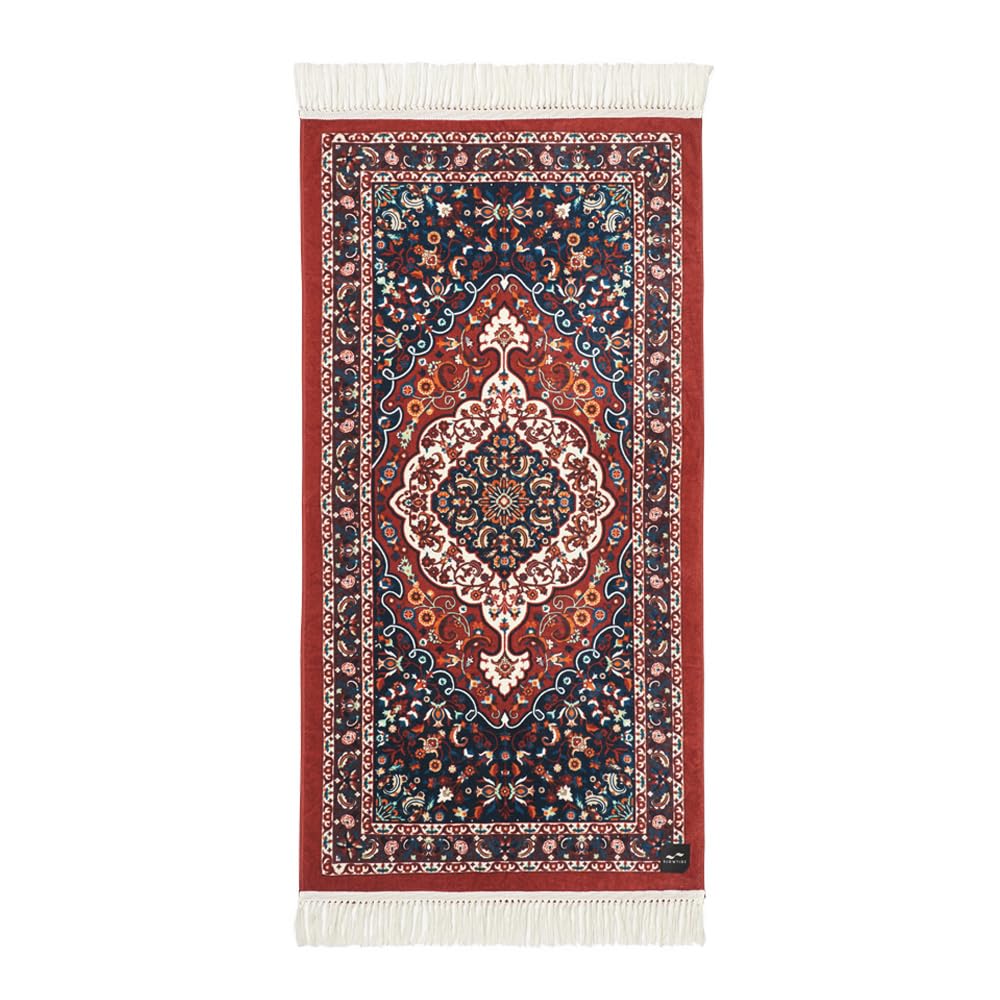 Slowtide Haven Beach Towel One Size Burgundy