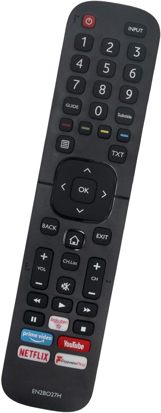 ALLIMITY EN2BO27H Remote Control Fit for Hisense TV H43B7100 H43B7510 H50B7100 H50B7510 H55B7500 H65B7300 H43B7500 H50B7300 H55B7100 H55B7510 H65B7500 H50B7500 H55B7300 H65B7100 H65B7510 H43B7300