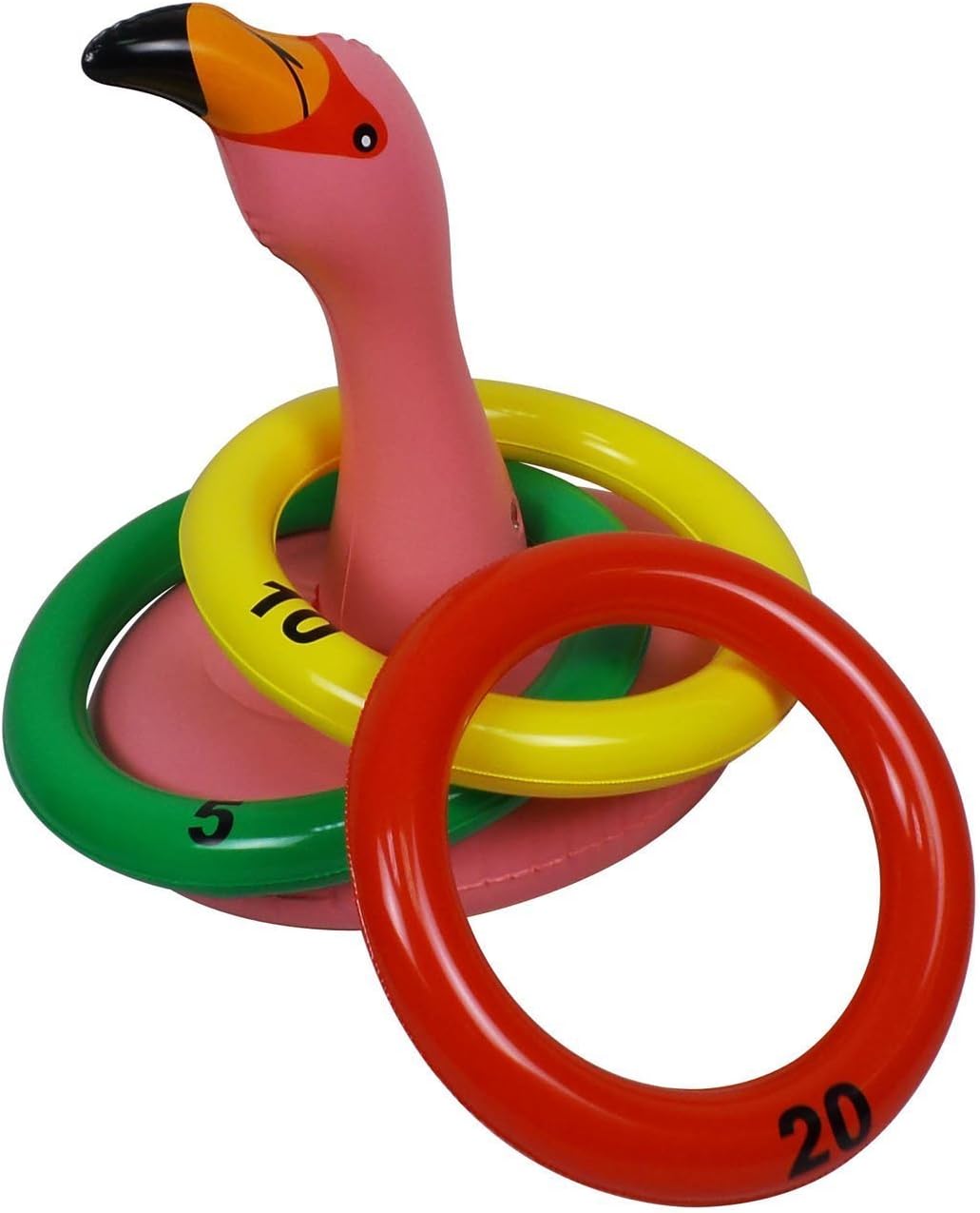 flamingo inflatable ring