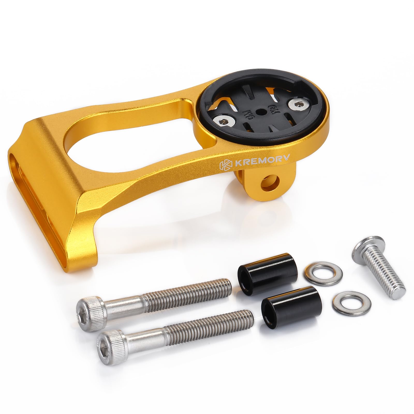 KREMORV Bike Mount for Garmin Edge Aluminum Alloy Bicycle Extended Handlebar Mount for Sport Action Camera