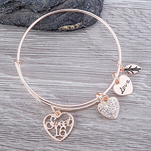 Infinity Collection Sweet 16 Bracelet- Sweet 16 Jewelry - Sweet Sixteen Gift- Sweet Sixteen Birthday - //medicalbooks.filipinodoctors.org