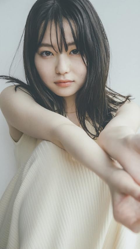 山田杏奈 「BLUE」  XFVGA(480×854)壁紙画像