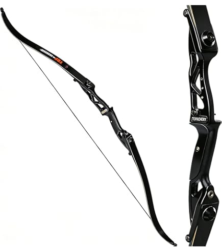 Arc Recourbé TOPARCHERY 53" Kit Pêche à L'arc Et Chasse - Droitier