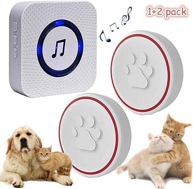 ChunHee Wireless Doorbell/Dog Bells for Potty Training/Doorbell Chime