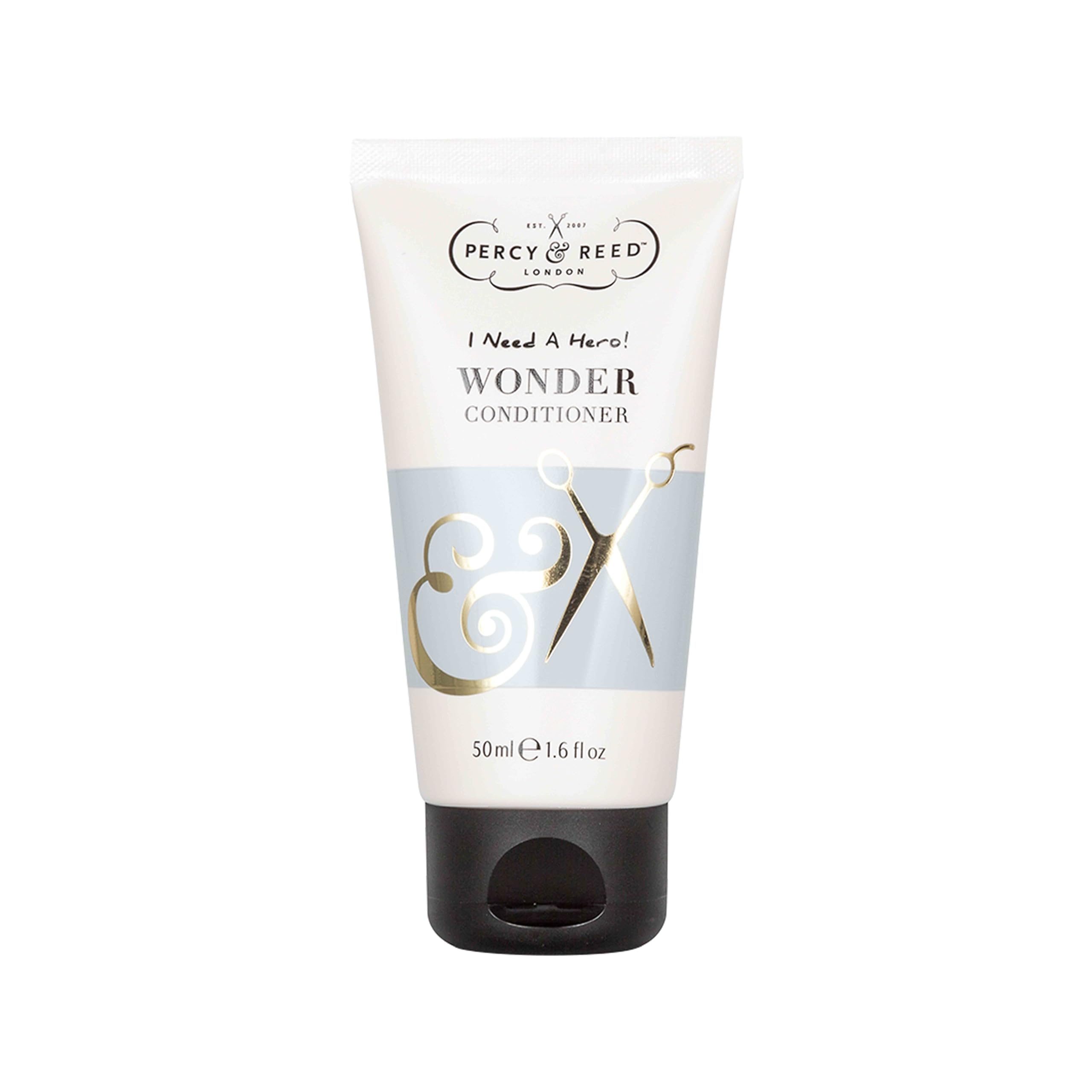 Percy & Reed I Need A Hero! Wonder Conditioner - Moisturises, Soothes, Rehydrates for Radiant Healthy Hair. Free from Sulphates, Parabens & Gluten. Dermatologically Tested. Vegan Friendly - 50ml