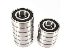 DEEG 10 Pack 6004-2RS 20x42x12 Sealed Ball Bearings use in Snowmobile