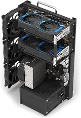 KieTeiiK GPU Aluminum Open Air Mining Rig Frame Computer Miner Case Rack view 7