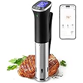 INKBIRD WiFi Sous Vide Cooker ISV-300W, IPX7 Waterproof 1000 Watts Sous Vide Machine Thermal Immersion 3D Water Circulation H