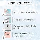 Ardell LashTite Adhesive Clear 0.125 oz Individual Flare Lashes Firm Hold view 4