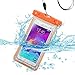 Avarious Waterproof Pouch Bag for Huawei Honor Holly 2 Plus, 5.0-inch, Orange