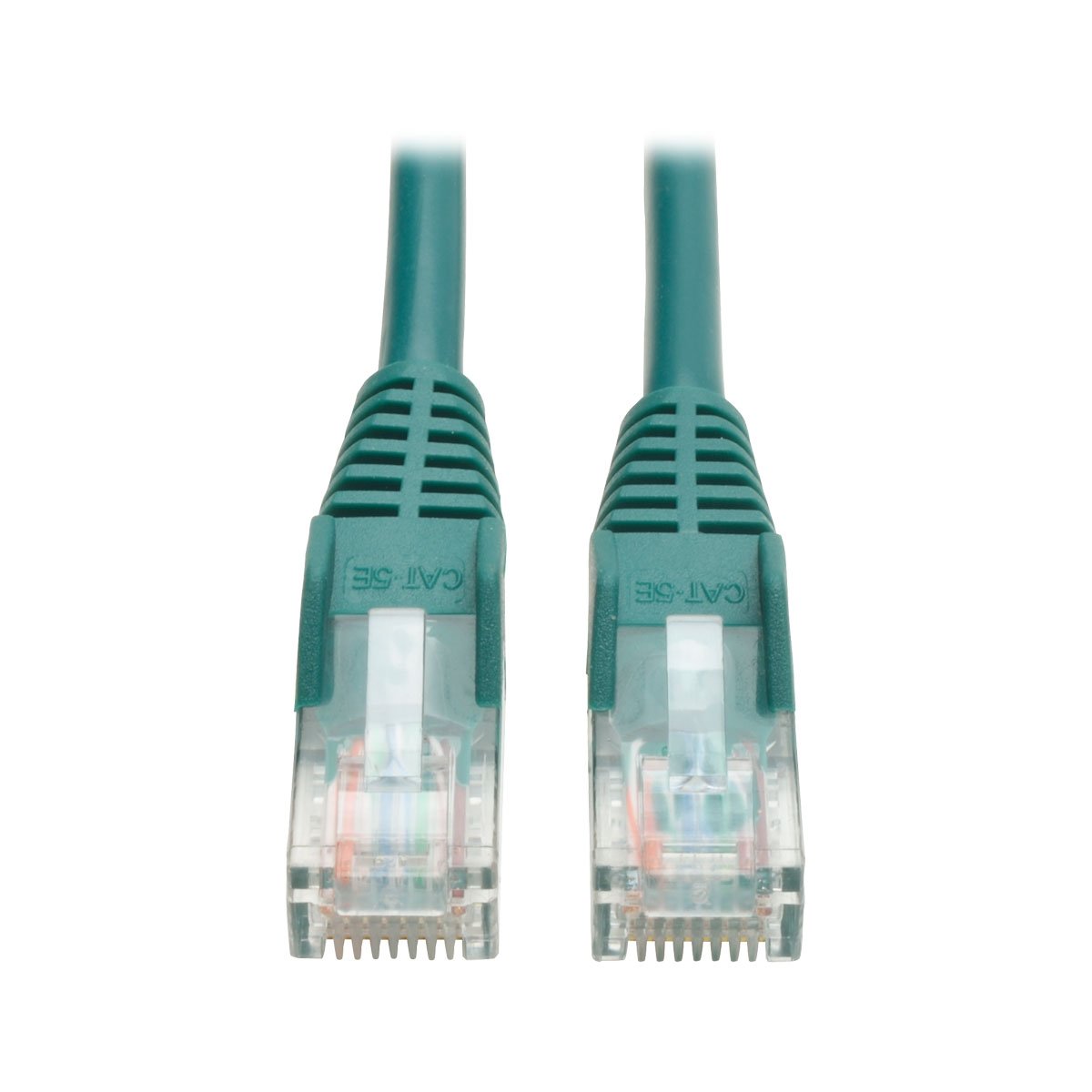 Tripp Lite 3.05 m Cat5e / Cat5 350 MHz Snagless Molded UTP Patch Cable RJ45 M/M Green (N001-010-GN)