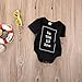 Newborn Baby Boys Little Brother Romper Jumpsuit Bodysuit Clothes Outfits (0-3 Months)
