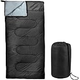Envelope Sleeping Bags 4 Seasons Warm or Cold Lightweight Indoor Outdoor Sleeping Bags for Adults, Backpacking, Camping